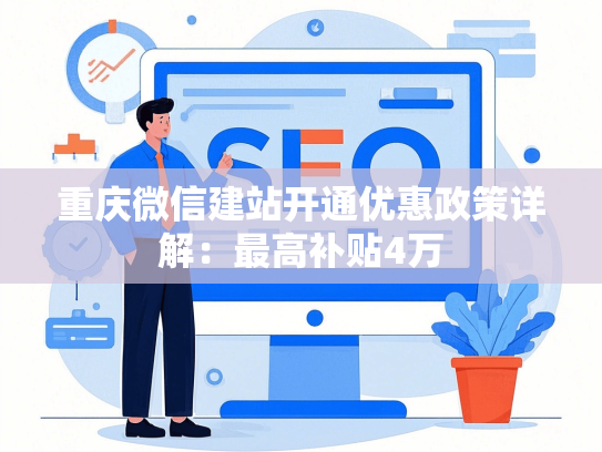 重庆微信建站开通优惠政策详解：最高补贴4万
