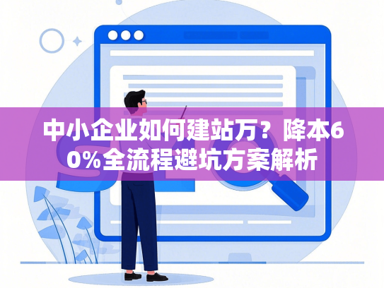 中小企业如何建站万？降本60%全流程避坑方案解析-第1张图片