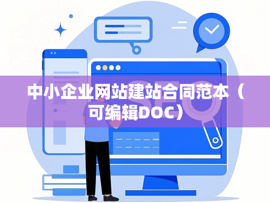 中小企业网站建站合同范本（可编辑DOC）