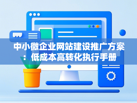 中小微企业网站建设推广方案：低成本高转化执行手册-第1张图片