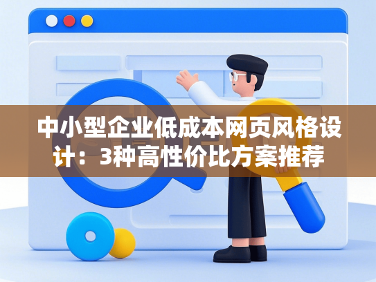 中小型企业低成本网页风格设计：3种高性价比方案推荐