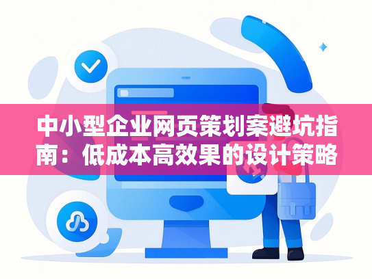 中小型企业网页策划案避坑指南：低成本高效果的设计策略