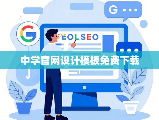 中学官网设计模板免费下载