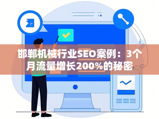 邯郸机械行业SEO案例：3个月流量增长200%的秘密