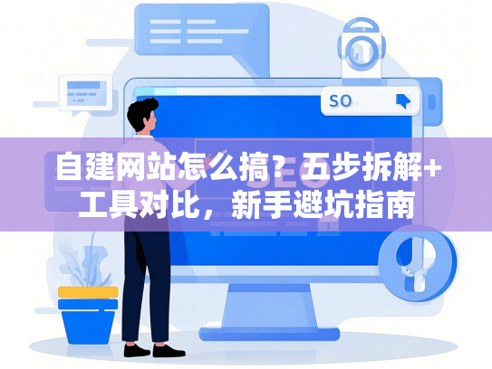 自建网站怎么搞？五步拆解+工具对比，新手避坑指南