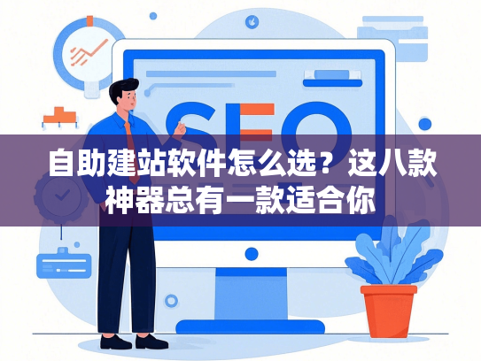自助建站软件怎么选？这八款神器总有一款适合你
