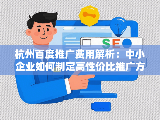 杭州百度推广费用解析：中小企业如何制定高性价比推广方案？