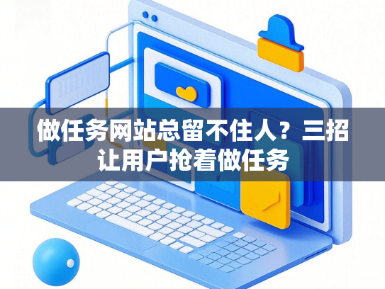 做任务网站总留不住人？三招让用户抢着做任务