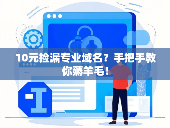 10元捡漏专业域名？手把手教你薅羊毛！