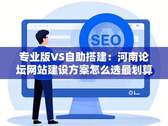 专业版VS自助搭建：河南论坛网站建设方案怎么选最划算