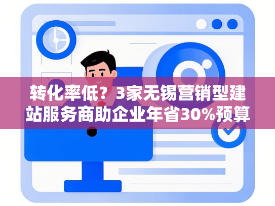 转化率低？3家无锡营销型建站服务商助企业年省30%预算