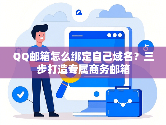 QQ邮箱怎么绑定自己域名？三步打造专属商务邮箱-第1张图片