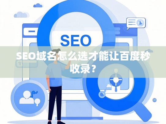 SEO域名怎么选才能让百度秒收录？
