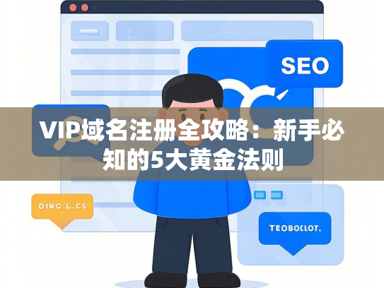 VIP域名注册全攻略：新手必知的5大黄金法则