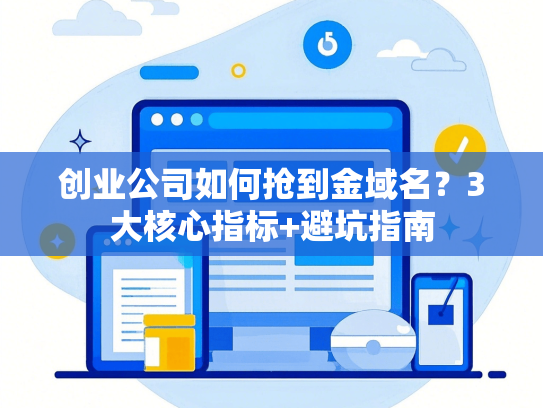 创业公司如何抢到金域名？3大核心指标+避坑指南