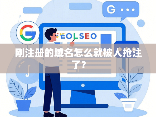 刚注册的域名怎么就被人抢注了？