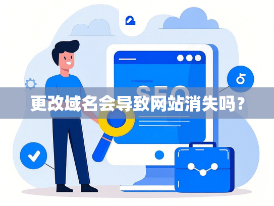 更改域名会导致网站消失吗？