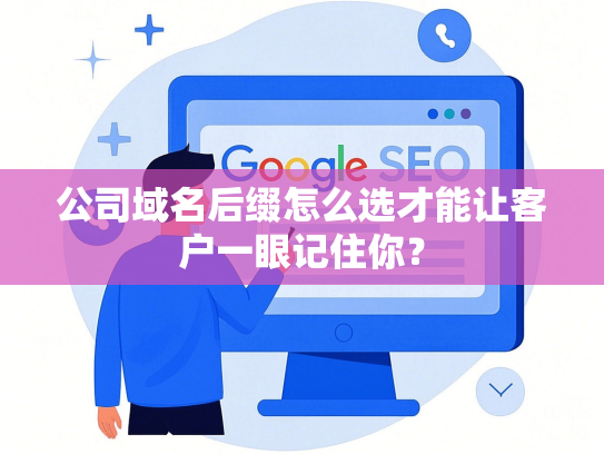 公司域名后缀怎么选才能让客户一眼记住你？