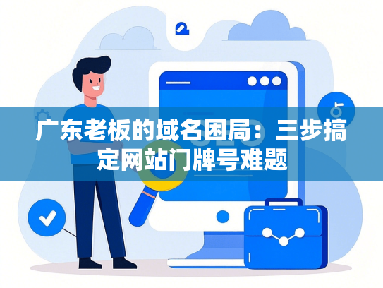 广东老板的域名困局：三步搞定网站门牌号难题