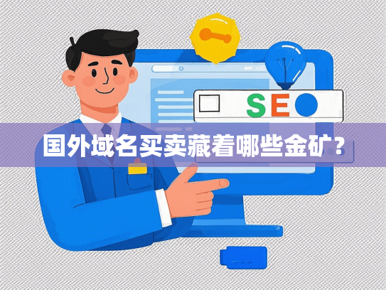 国外域名买卖藏着哪些金矿？