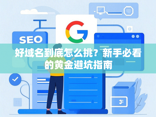 好域名到底怎么挑？新手必看的黄金避坑指南