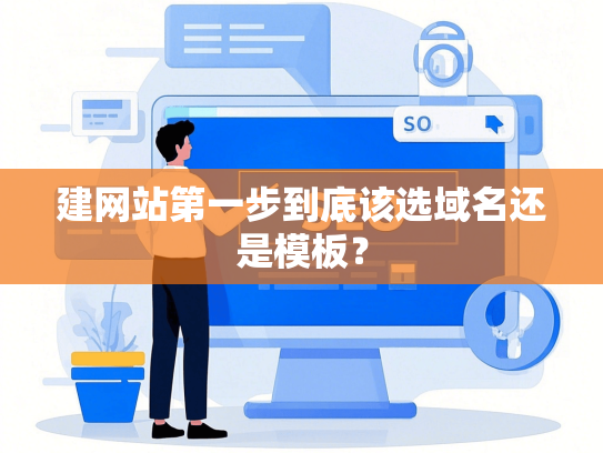 建网站第一步到底该选域名还是模板？