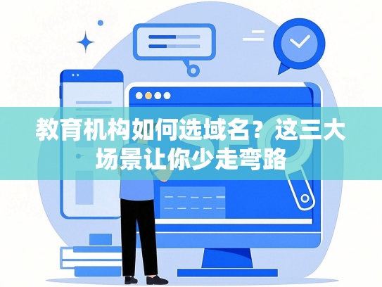 教育机构如何选域名？这三大场景让你少走弯路