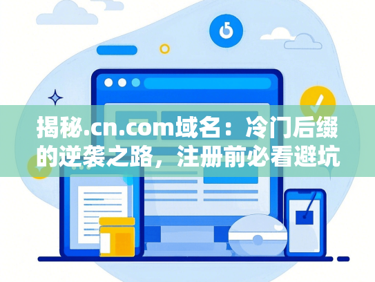 揭秘.cn.com域名：冷门后缀的逆袭之路，注册前必看避坑指南