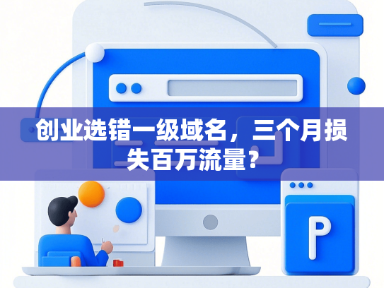 创业选错一级域名，三个月损失百万流量？