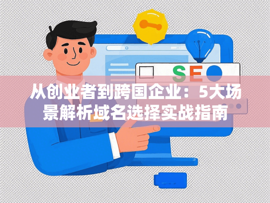 从创业者到跨国企业：5大场景解析域名选择实战指南