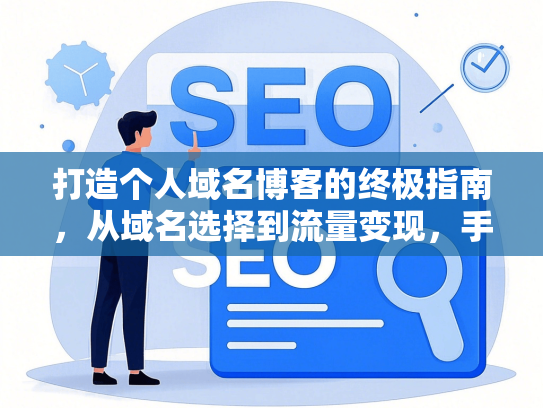 打造个人域名博客的终极指南，从域名选择到流量变现，手把手教你建立专属数字品牌