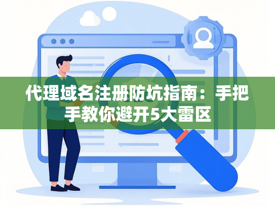 代理域名注册防坑指南：手把手教你避开5大雷区