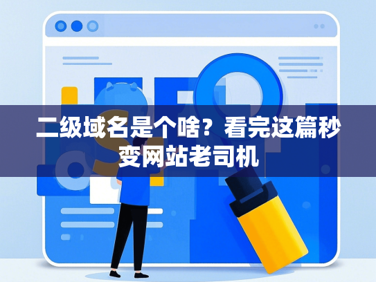 二级域名是个啥？看完这篇秒变网站老司机