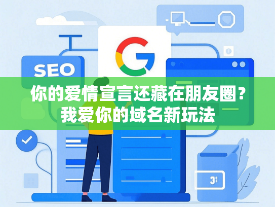 你的爱情宣言还藏在朋友圈？我爱你的域名新玩法