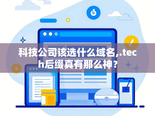 科技公司该选什么域名,.tech后缀真有那么神？