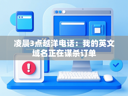 凌晨3点越洋电话：我的英文域名正在谋杀订单
