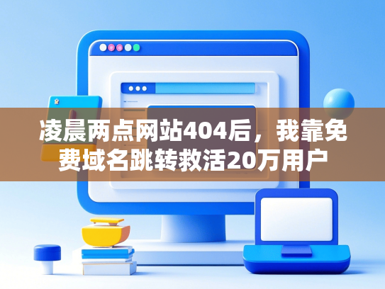 凌晨两点网站404后，我靠免费域名跳转救活20万用户-第1张图片