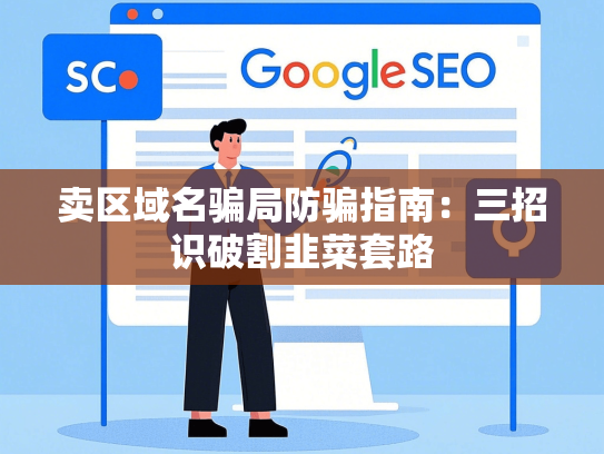 卖区域名骗局防骗指南：三招识破割韭菜套路