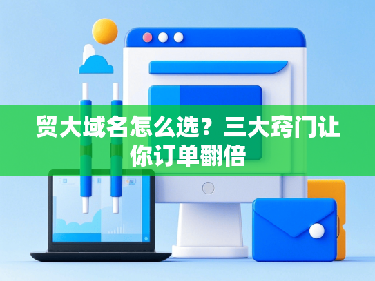 贸大域名怎么选？三大窍门让你订单翻倍