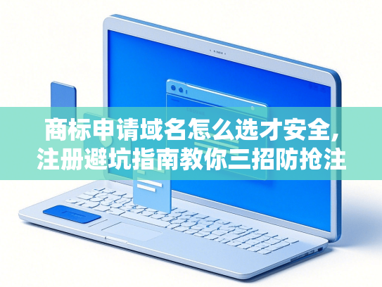 商标申请域名怎么选才安全,注册避坑指南教你三招防抢注