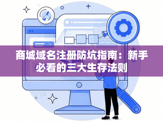 商城域名注册防坑指南：新手必看的三大生存法则