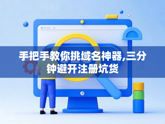 手把手教你挑域名神器,三分钟避开注册坑货