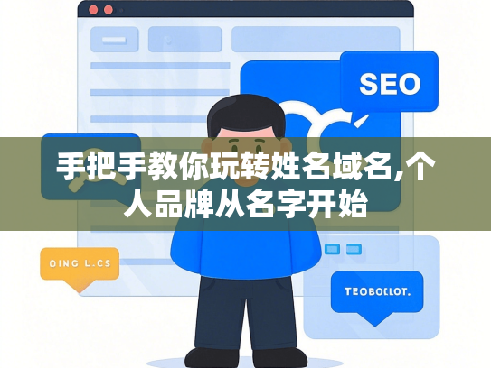 手把手教你玩转姓名域名,个人品牌从名字开始