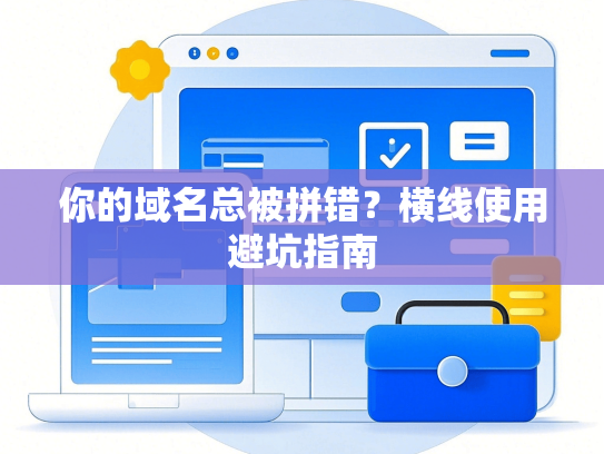 你的域名总被拼错？横线使用避坑指南