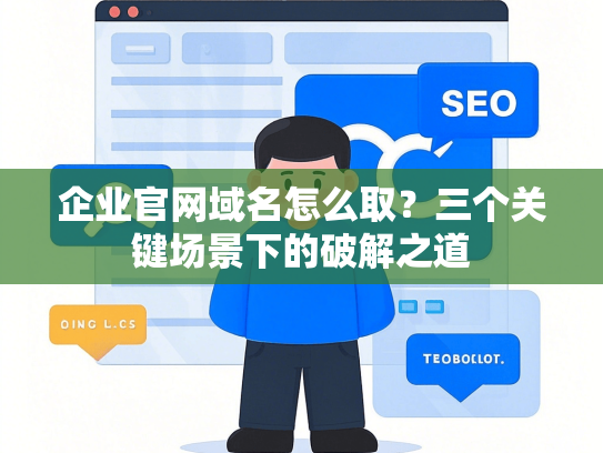 企业官网域名怎么取？三个关键场景下的破解之道-第1张图片