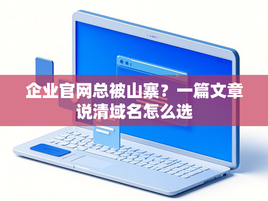 企业官网总被山寨？一篇文章说清域名怎么选