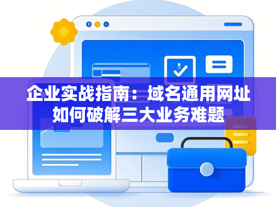企业实战指南：域名通用网址如何破解三大业务难题