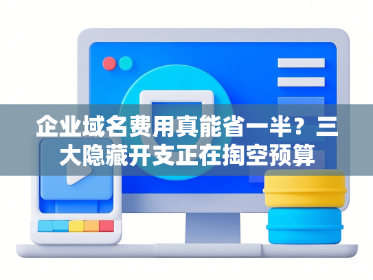 企业域名费用真能省一半？三大隐藏开支正在掏空预算