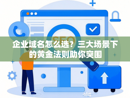 企业域名怎么选？三大场景下的黄金法则助你突围