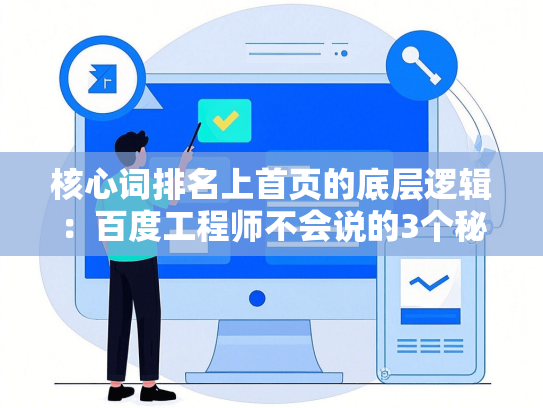 核心词排名上首页的底层逻辑：百度工程师不会说的3个秘密